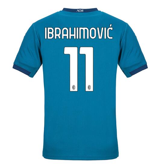 AC Milan Football Kit Third Soccer Jersey IBRAHIMOVIĆ #11 2020/21